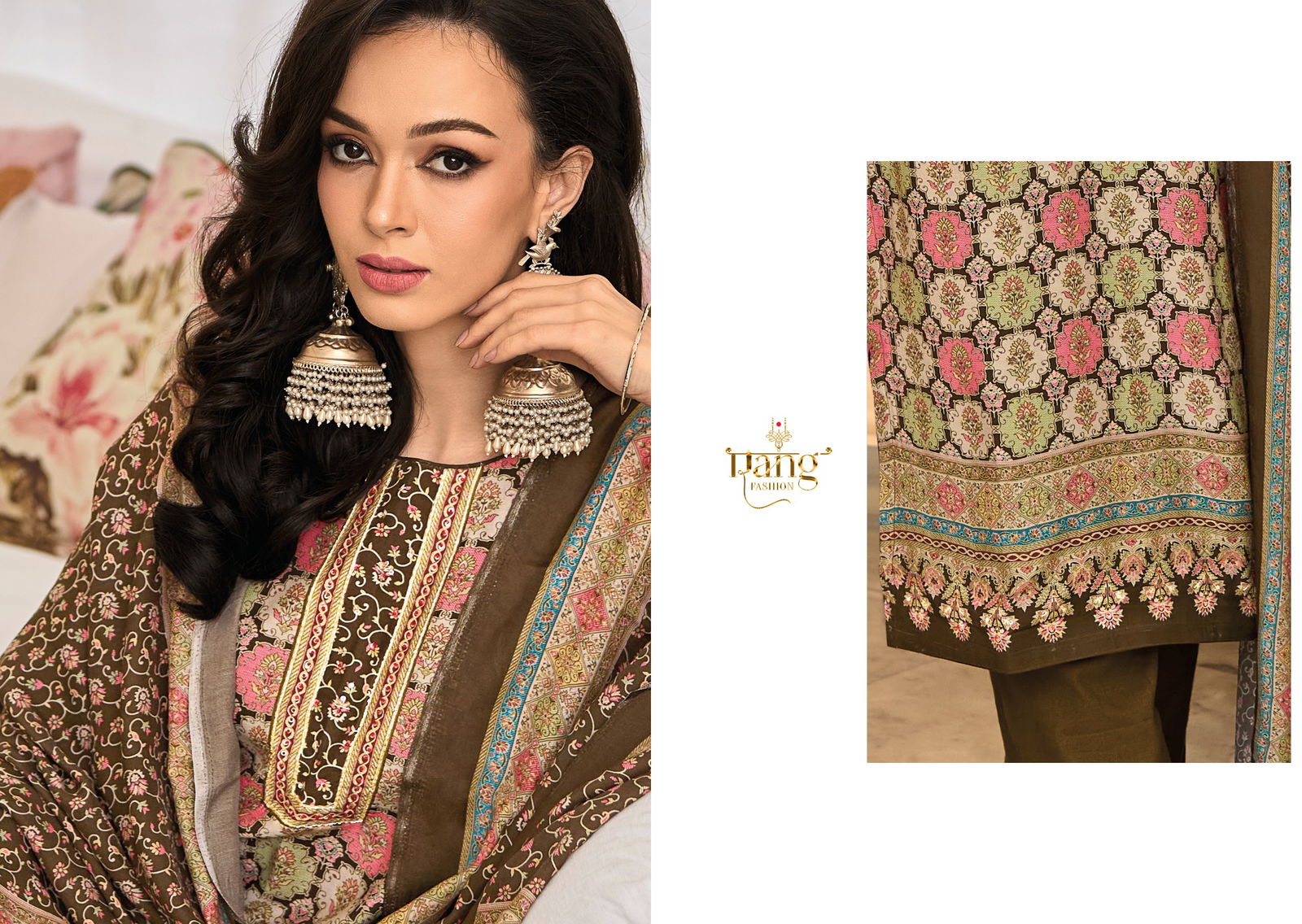 Scarlet By Rang Muslin Printed Dress Material Wholesale Shop In Surat